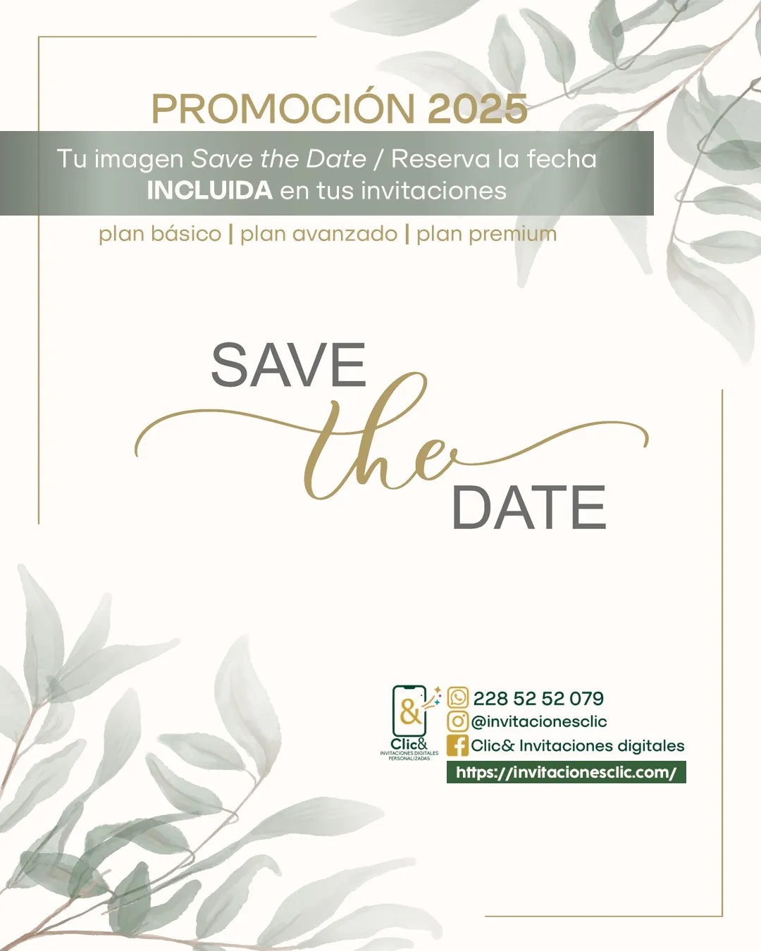 Save the Date Ejemplo 2